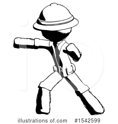 Royalty-Free (RF) Ink Design Mascot Clipart Illustration by Leo Blanchette - Stock Sample #1542599