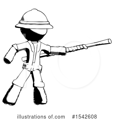 Royalty-Free (RF) Ink Design Mascot Clipart Illustration by Leo Blanchette - Stock Sample #1542608