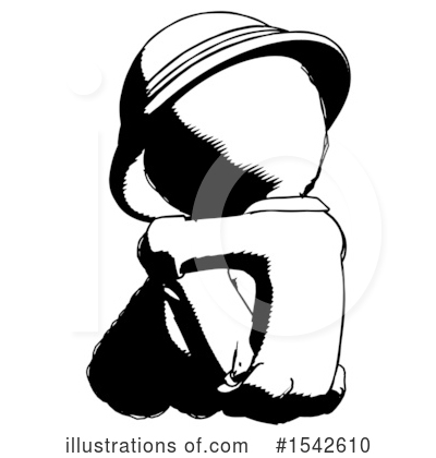 Royalty-Free (RF) Ink Design Mascot Clipart Illustration by Leo Blanchette - Stock Sample #1542610