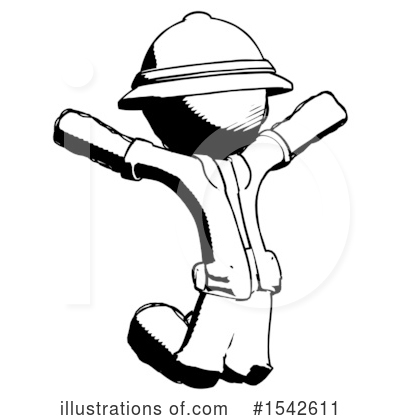Royalty-Free (RF) Ink Design Mascot Clipart Illustration by Leo Blanchette - Stock Sample #1542611
