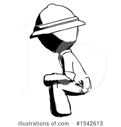 Royalty-Free (RF) Ink Design Mascot Clipart Illustration by Leo Blanchette - Stock Sample #1542613