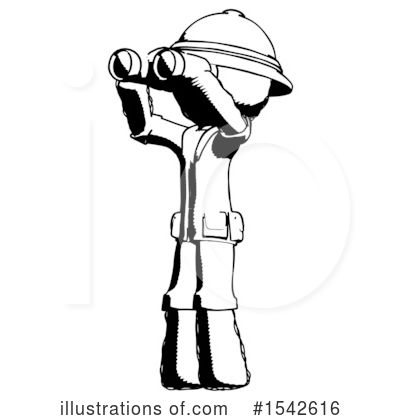 Royalty-Free (RF) Ink Design Mascot Clipart Illustration by Leo Blanchette - Stock Sample #1542616