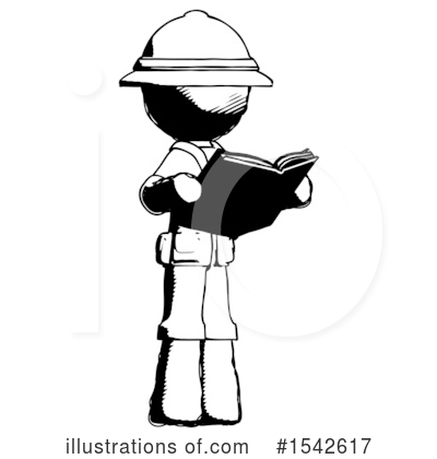 Royalty-Free (RF) Ink Design Mascot Clipart Illustration by Leo Blanchette - Stock Sample #1542617