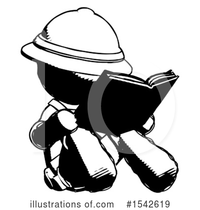 Royalty-Free (RF) Ink Design Mascot Clipart Illustration by Leo Blanchette - Stock Sample #1542619