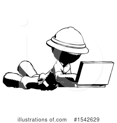 Royalty-Free (RF) Ink Design Mascot Clipart Illustration by Leo Blanchette - Stock Sample #1542629
