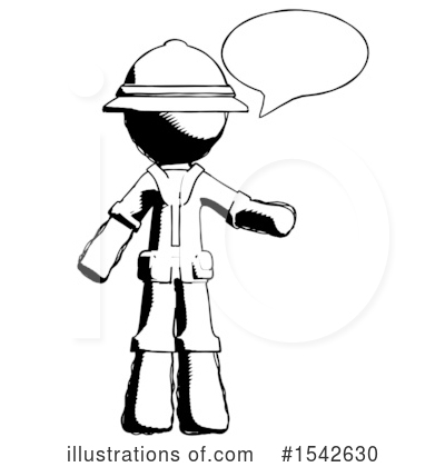 Royalty-Free (RF) Ink Design Mascot Clipart Illustration by Leo Blanchette - Stock Sample #1542630