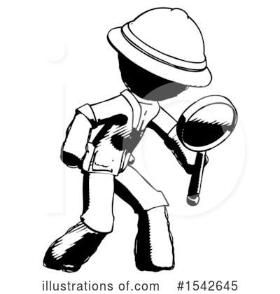 Royalty-Free (RF) Ink Design Mascot Clipart Illustration by Leo Blanchette - Stock Sample #1542645