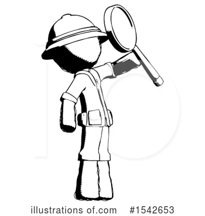 Royalty-Free (RF) Ink Design Mascot Clipart Illustration by Leo Blanchette - Stock Sample #1542653