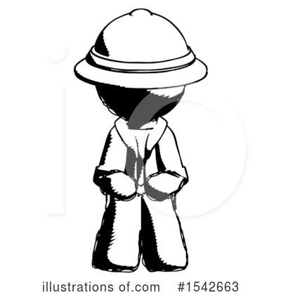 Royalty-Free (RF) Ink Design Mascot Clipart Illustration by Leo Blanchette - Stock Sample #1542663