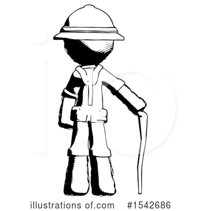 Royalty-Free (RF) Ink Design Mascot Clipart Illustration by Leo Blanchette - Stock Sample #1542686