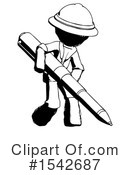 Ink Design Mascot Clipart #1542687 by Leo Blanchette