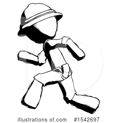 Royalty-Free (RF) Ink Design Mascot Clipart Illustration by Leo Blanchette - Stock Sample #1542697