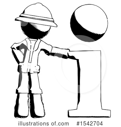 Royalty-Free (RF) Ink Design Mascot Clipart Illustration by Leo Blanchette - Stock Sample #1542704