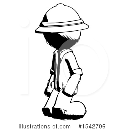 Royalty-Free (RF) Ink Design Mascot Clipart Illustration by Leo Blanchette - Stock Sample #1542706