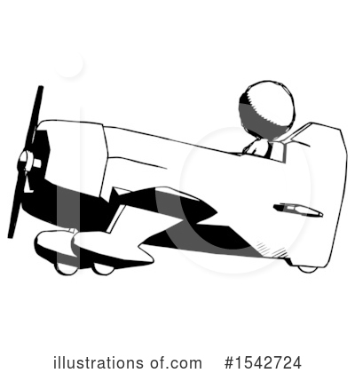 Royalty-Free (RF) Ink Design Mascot Clipart Illustration by Leo Blanchette - Stock Sample #1542724