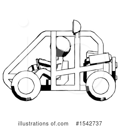 Royalty-Free (RF) Ink Design Mascot Clipart Illustration by Leo Blanchette - Stock Sample #1542737