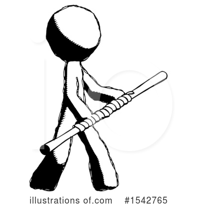 Royalty-Free (RF) Ink Design Mascot Clipart Illustration by Leo Blanchette - Stock Sample #1542765