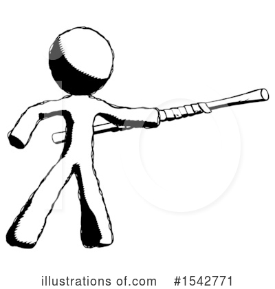 Royalty-Free (RF) Ink Design Mascot Clipart Illustration by Leo Blanchette - Stock Sample #1542771