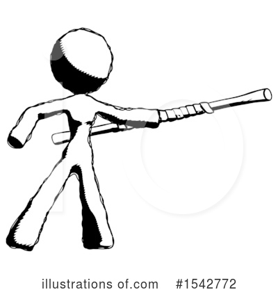 Royalty-Free (RF) Ink Design Mascot Clipart Illustration by Leo Blanchette - Stock Sample #1542772