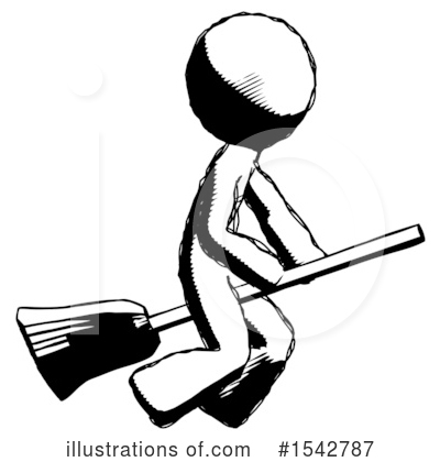Royalty-Free (RF) Ink Design Mascot Clipart Illustration by Leo Blanchette - Stock Sample #1542787