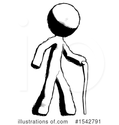 Royalty-Free (RF) Ink Design Mascot Clipart Illustration by Leo Blanchette - Stock Sample #1542791