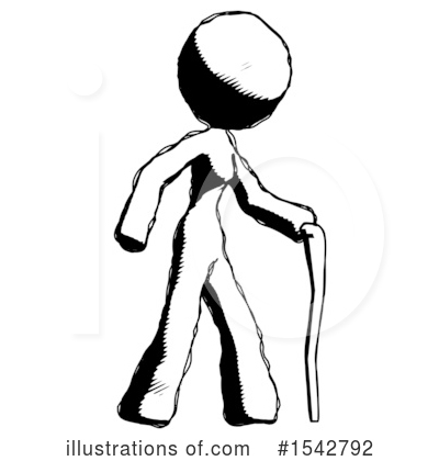 Royalty-Free (RF) Ink Design Mascot Clipart Illustration by Leo Blanchette - Stock Sample #1542792