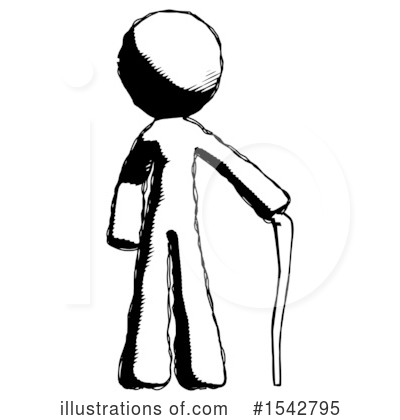 Royalty-Free (RF) Ink Design Mascot Clipart Illustration by Leo Blanchette - Stock Sample #1542795