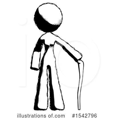 Royalty-Free (RF) Ink Design Mascot Clipart Illustration by Leo Blanchette - Stock Sample #1542796
