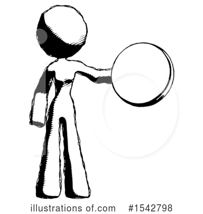 Royalty-Free (RF) Ink Design Mascot Clipart Illustration by Leo Blanchette - Stock Sample #1542798