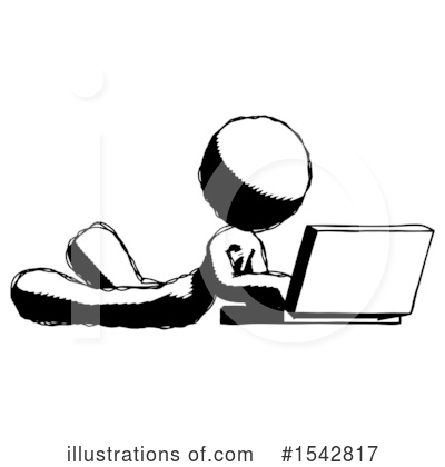 Royalty-Free (RF) Ink Design Mascot Clipart Illustration by Leo Blanchette - Stock Sample #1542817