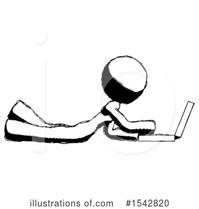 Royalty-Free (RF) Ink Design Mascot Clipart Illustration by Leo Blanchette - Stock Sample #1542820