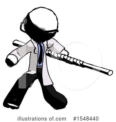 Royalty-Free (RF) Ink Design Mascot Clipart Illustration by Leo Blanchette - Stock Sample #1548440