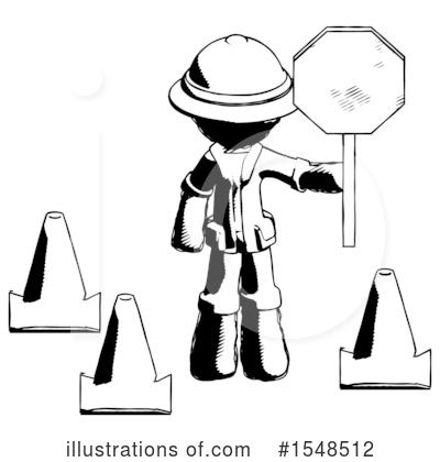 Royalty-Free (RF) Ink Design Mascot Clipart Illustration by Leo Blanchette - Stock Sample #1548512
