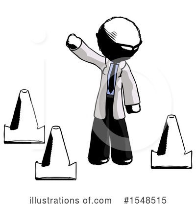 Royalty-Free (RF) Ink Design Mascot Clipart Illustration by Leo Blanchette - Stock Sample #1548515