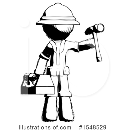 Royalty-Free (RF) Ink Design Mascot Clipart Illustration by Leo Blanchette - Stock Sample #1548529
