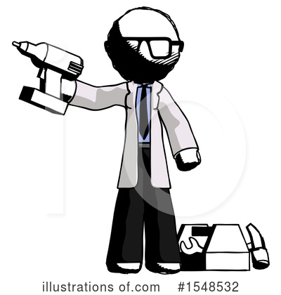 Royalty-Free (RF) Ink Design Mascot Clipart Illustration by Leo Blanchette - Stock Sample #1548532