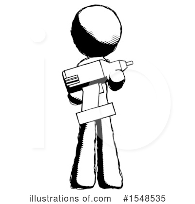 Royalty-Free (RF) Ink Design Mascot Clipart Illustration by Leo Blanchette - Stock Sample #1548535