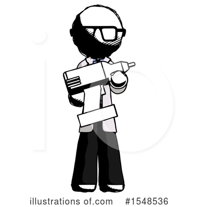 Royalty-Free (RF) Ink Design Mascot Clipart Illustration by Leo Blanchette - Stock Sample #1548536