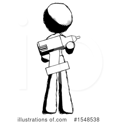 Royalty-Free (RF) Ink Design Mascot Clipart Illustration by Leo Blanchette - Stock Sample #1548538