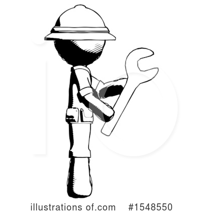 Royalty-Free (RF) Ink Design Mascot Clipart Illustration by Leo Blanchette - Stock Sample #1548550