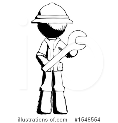 Royalty-Free (RF) Ink Design Mascot Clipart Illustration by Leo Blanchette - Stock Sample #1548554