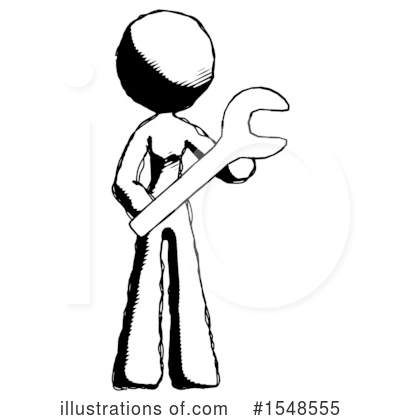 Royalty-Free (RF) Ink Design Mascot Clipart Illustration by Leo Blanchette - Stock Sample #1548555