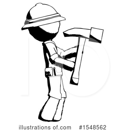 Royalty-Free (RF) Ink Design Mascot Clipart Illustration by Leo Blanchette - Stock Sample #1548562