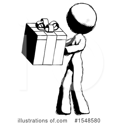 Royalty-Free (RF) Ink Design Mascot Clipart Illustration by Leo Blanchette - Stock Sample #1548580