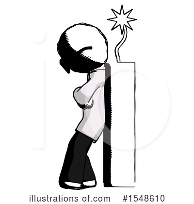 Royalty-Free (RF) Ink Design Mascot Clipart Illustration by Leo Blanchette - Stock Sample #1548610