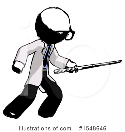 Royalty-Free (RF) Ink Design Mascot Clipart Illustration by Leo Blanchette - Stock Sample #1548646