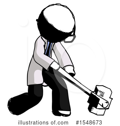 Royalty-Free (RF) Ink Design Mascot Clipart Illustration by Leo Blanchette - Stock Sample #1548673