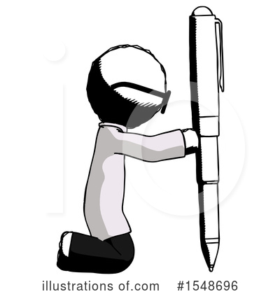 Royalty-Free (RF) Ink Design Mascot Clipart Illustration by Leo Blanchette - Stock Sample #1548696
