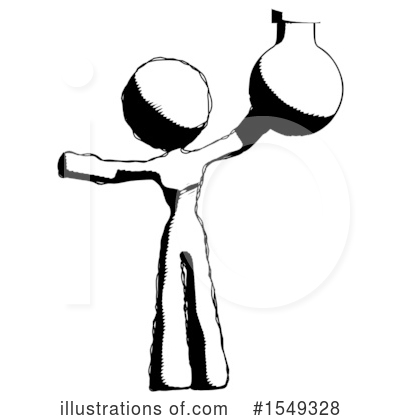 Royalty-Free (RF) Ink Design Mascot Clipart Illustration by Leo Blanchette - Stock Sample #1549328