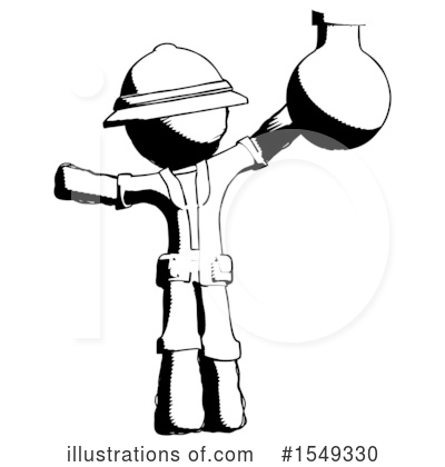 Royalty-Free (RF) Ink Design Mascot Clipart Illustration by Leo Blanchette - Stock Sample #1549330
